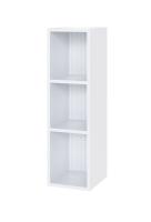 Шкаф навесной открытый Белый Снег 1