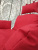 Кресло подвесное большое Кокон F-03 (Светло-серый ротанг/Красная подушка)