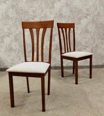 Стул обеденный Hv Franklin (Antique cherry/Ткань бежевый)