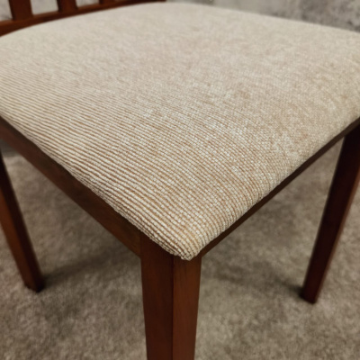 Стул обеденный Hv Franklin (Antique cherry/Ткань бежевый)